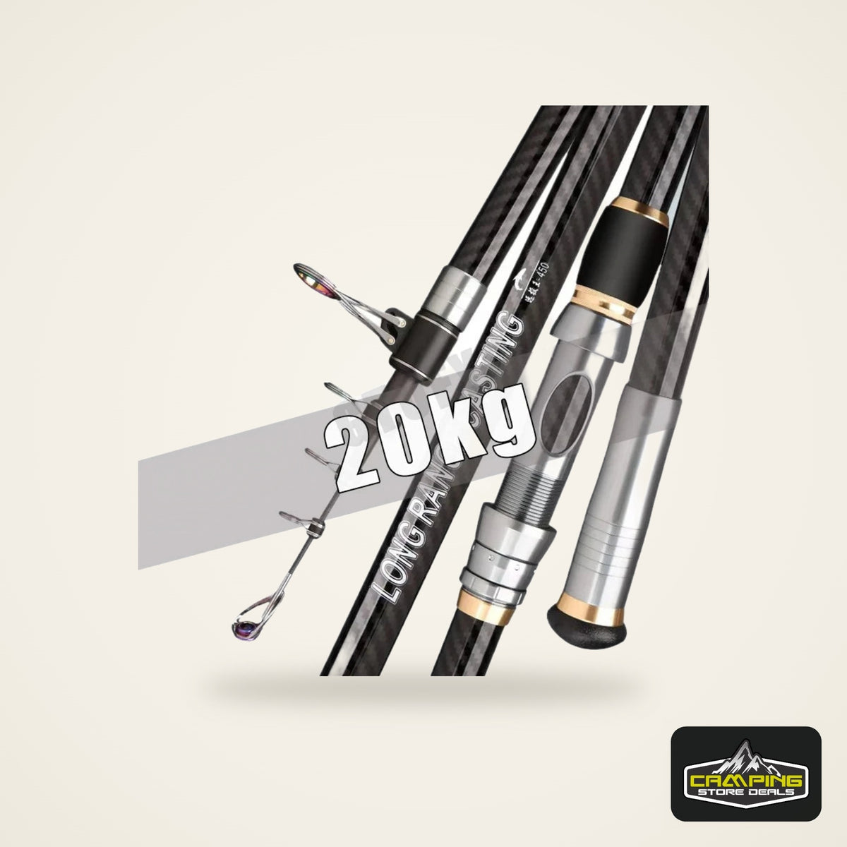 Telescopic Surf Casting Rod 3.9-5.0m