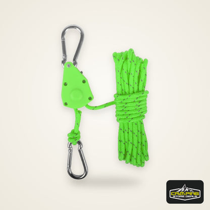 Tent Rope Hanger Pulley Hook, Adjustable Lanyard Hanging, Secure And Non Slip, For Camping, Outdoor Activities, And Canopies