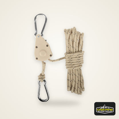 Tent Rope Hanger Pulley Hook, Adjustable Lanyard Hanging, Secure And Non Slip, For Camping, Outdoor Activities, And Canopies