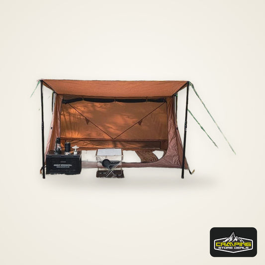 Tents Outdoor Camping Waterproof  Ultralight 2 Ppl Rodless Single Iayer Tent Shed Survival Equipment Hiking Supplies