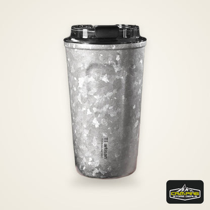 Tiartisan Pure Titanium Vacuum Insulated Cup 400ml / 500ml Double-Wall Coffee Mug Outdoor Camping Lightweight Thermos Cup