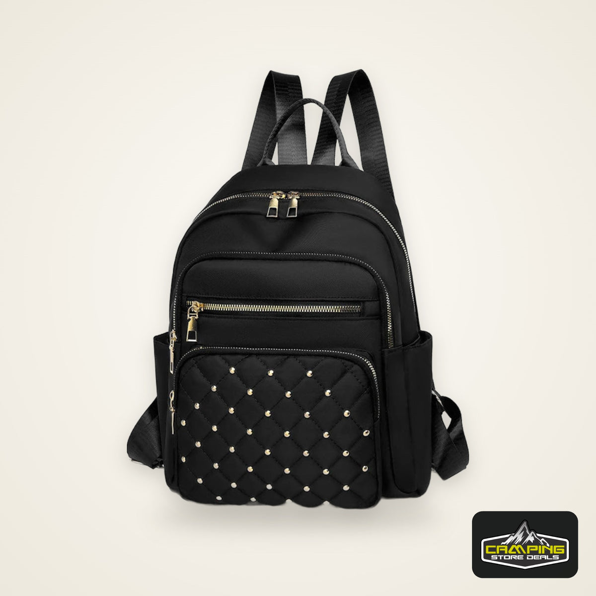 Travel backpack, double-shoulder bag, fashionable travel schoolbag, women's large-capacity multi-purpose bag