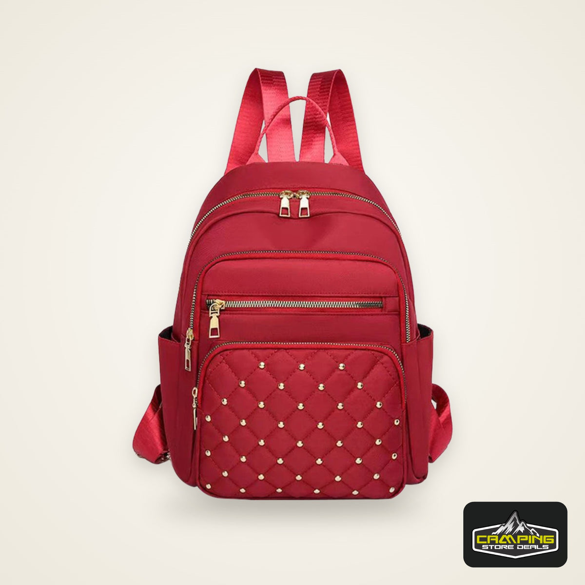 Travel backpack, double-shoulder bag, fashionable travel schoolbag, women's large-capacity multi-purpose bag
