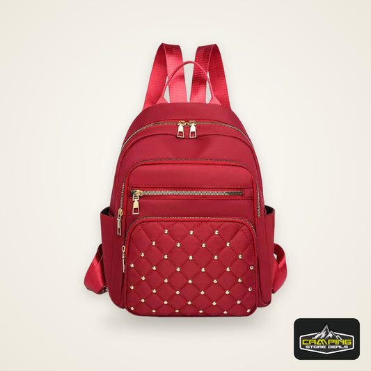Travel backpack, double-shoulder bag, fashionable travel schoolbag, women's large-capacity multi-purpose bag