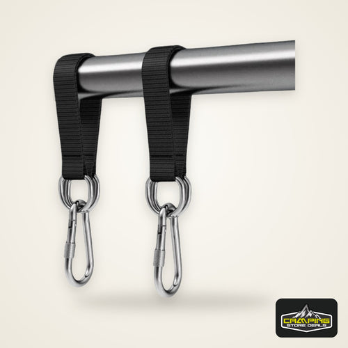 Tree Swing Straps 200kg Heavy Duty Hook Ring Hanging Belt Connecting Belt for Hammock Punching Bag Swing Horizontal Bar