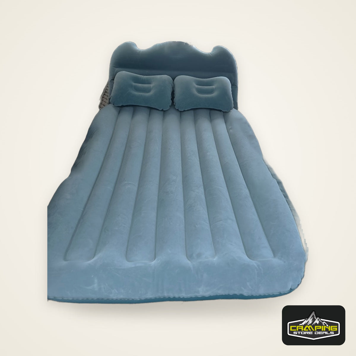 Truck and Car Inflatable Mattress - Car Rear Seat Inflatable Mattress Without Pump - Portable Rear Seat Travel Inflatable Mattress - Camping Holiday Inflatable Mattress - Sleeping Pad with 2 Pillows - Universal Type