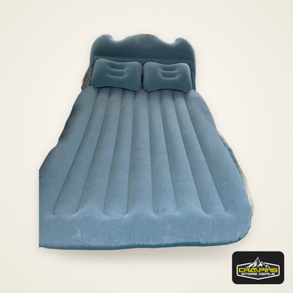Truck and Car Inflatable Mattress - Car Rear Seat Inflatable Mattress Without Pump - Portable Rear Seat Travel Inflatable Mattress - Camping Holiday Inflatable Mattress - Sleeping Pad with 2 Pillows - Universal Type