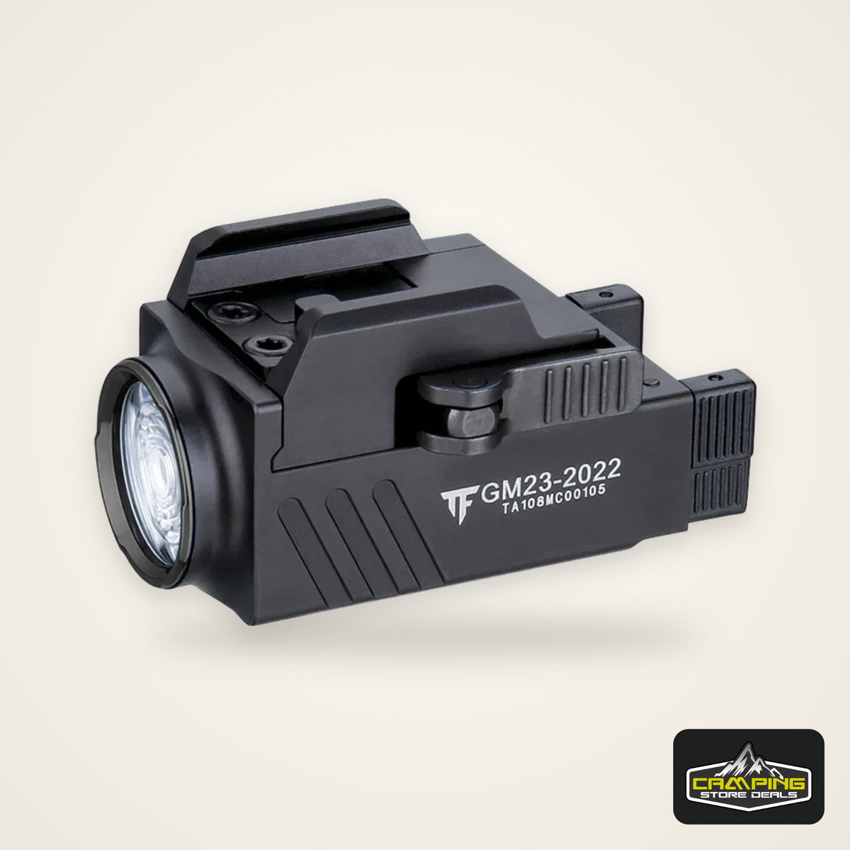 Trustfire GM23 Tactical LED Flashlights Mini Pistol Lights 800 Lumens USB Rechargeable Quick Release Handgun 1913/GL Rail