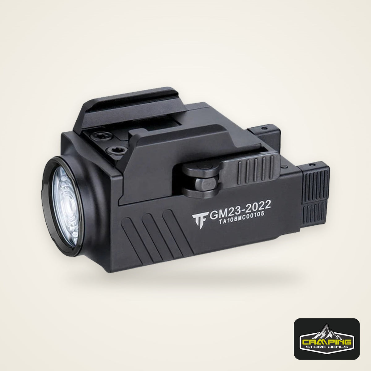Trustfire GM23 Tactical LED Flashlights Mini Pistol Lights 800 Lumens USB Rechargeable Quick Release Handgun 1913/GL Rail