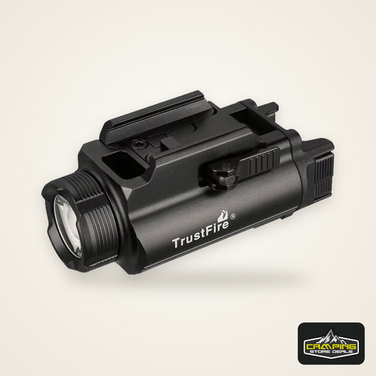Trustfire GM35 Tactical LED Flashlights Mini Pistol Lights 1350Lumens USB Rechargeable Quick Release Handgun 1913/GL Rail