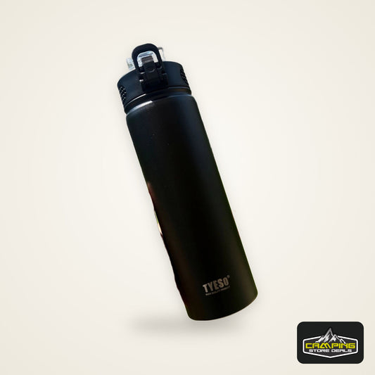 TYESO Thermos Bottle Car Insulated Flask Water Tumbler for Outdoor Sports Travel Vacuum Flasks Stainless Steel Thermal Cup