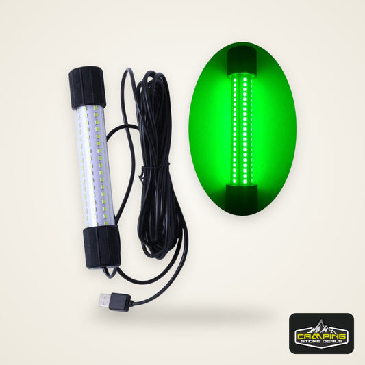 Underwater LED Fishing Light, USB Rechargeable Fish Attractor