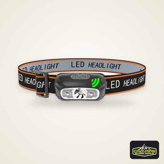 USB Rechargeable LED Sensor Headlamp COB Headlight Head Torch Work Light Waterproof Headlamp for Fishing Camping Lantern