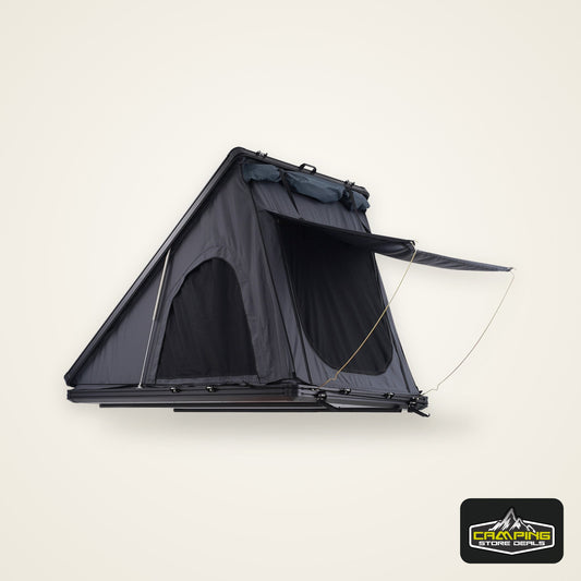 VEVOR Rooftop Tent Hard Shell 2-3 Person Waterproof for Jeep SUV Truck w/ Ladder