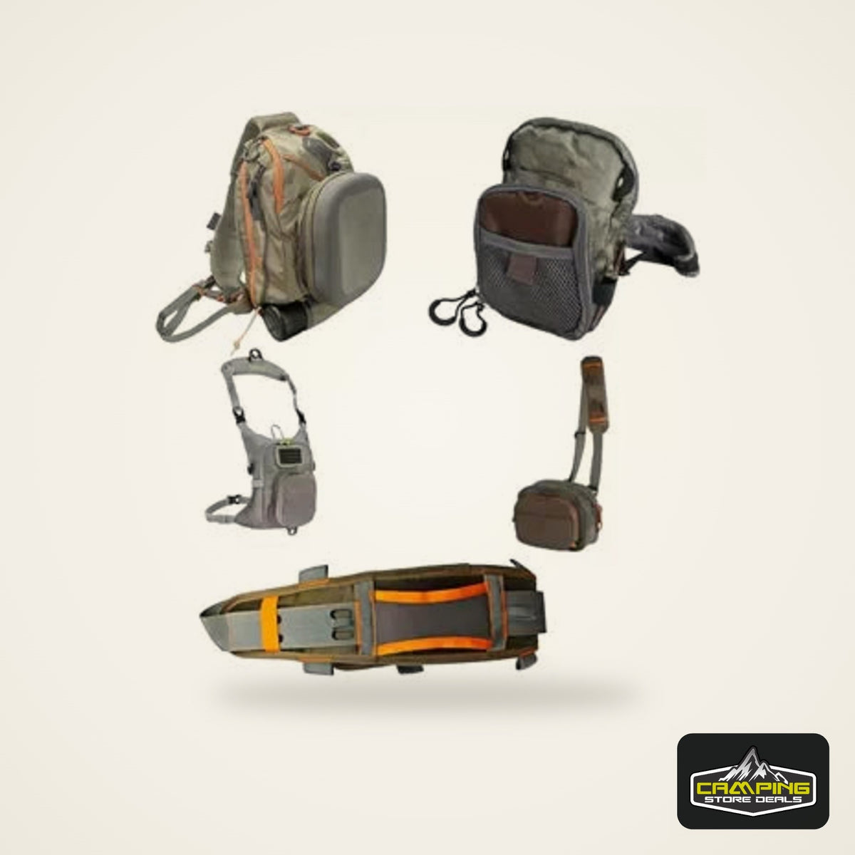 Fly Fishing Waist Pack and Sling