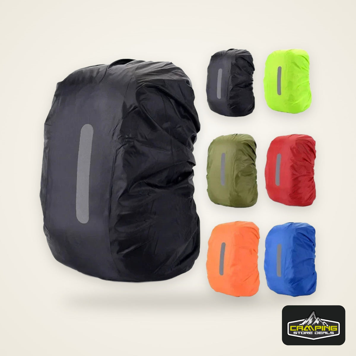 Waterproof Backpack Cover Ravel Safety Outdoor Backpack Cover Waterproof Rain Cap Cover
