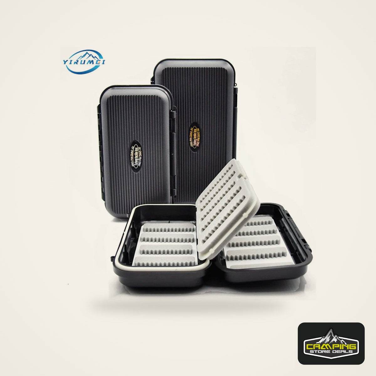 Waterproof Black ABS Fly Box