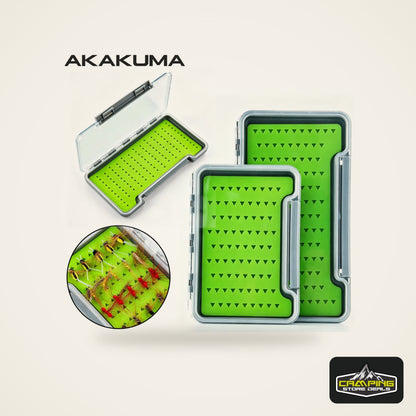 akakuma Clear Lid EVA Foam Fly Box