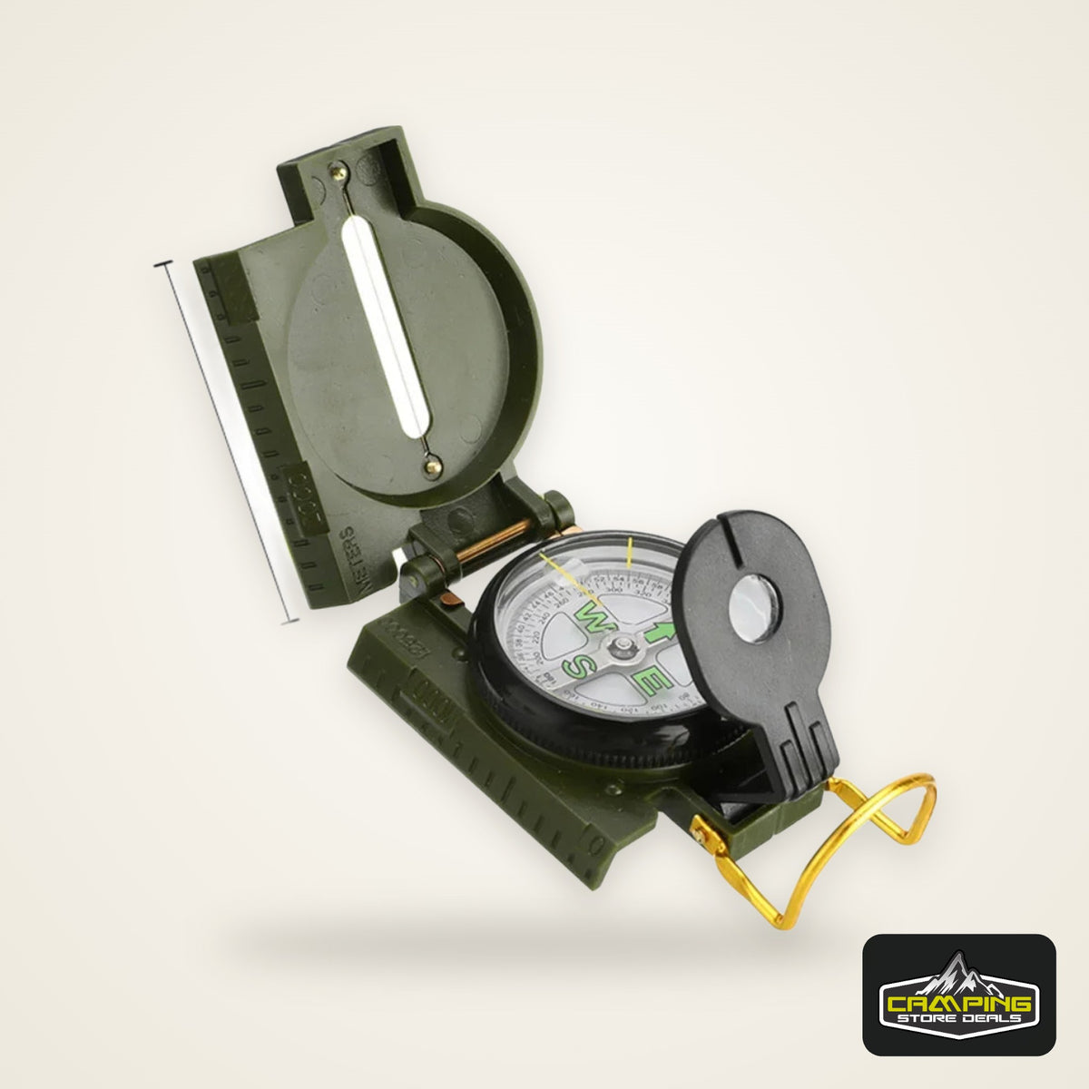 Waterproof High Precision Compass Outdoor Gadget Sports Hiking Mountaineering Professional Military Army Metal Sight