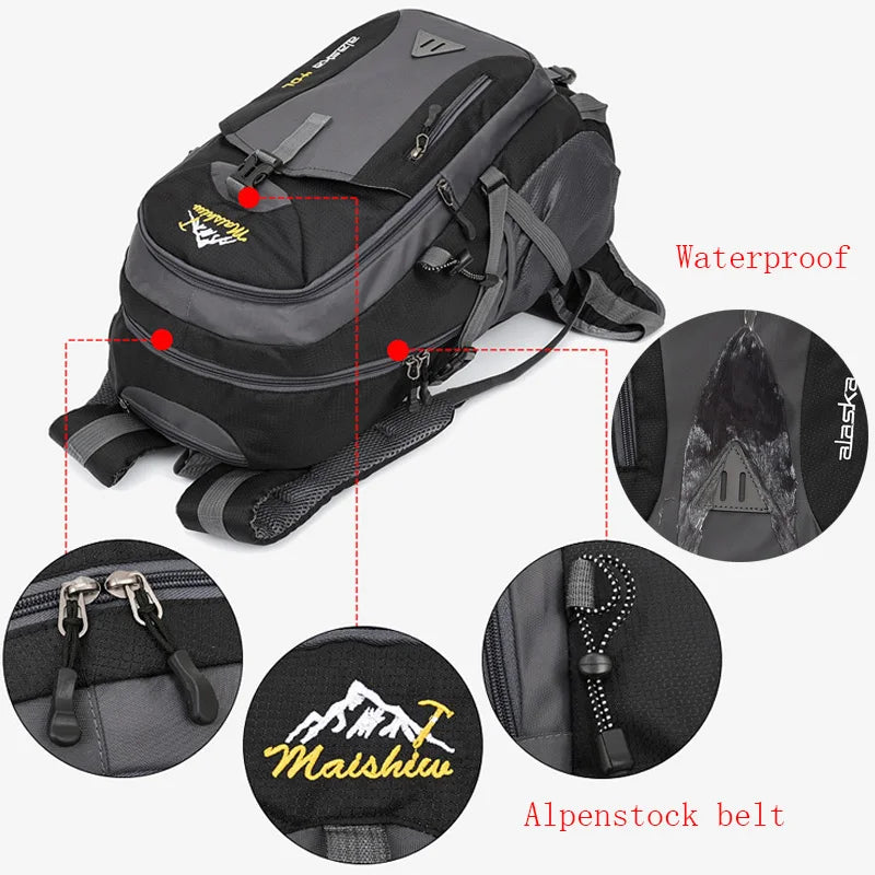 waterproof climbing backpack