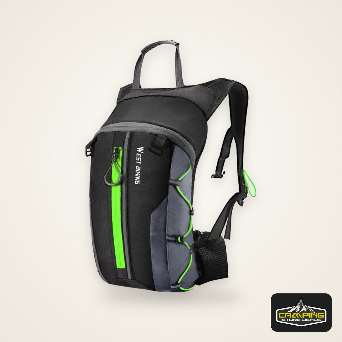 WEST BIKING 10L Cycling Backpack Lightweight Outdoor Sports Running Hiking Climbing Hydration Bag Waterproof Flodable Travel Bag