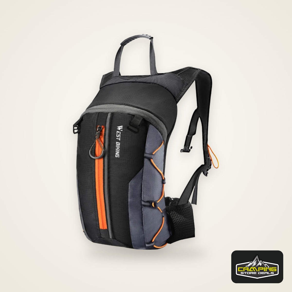 WEST BIKING 10L Cycling Backpack Lightweight Outdoor Sports Running Hiking Climbing Hydration Bag Waterproof Flodable Travel Bag