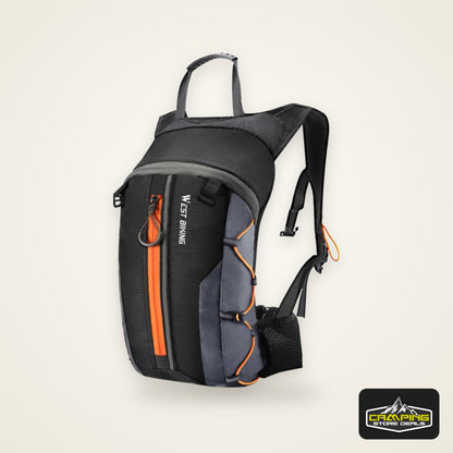WEST BIKING 10L Cycling Backpack Lightweight Outdoor Sports Running Hiking Climbing Hydration Bag Waterproof Flodable Travel Bag