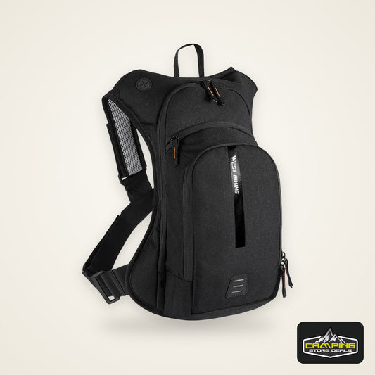 WEST BIKING 10L Ultralight Cycling Backpack Ergonomic Strap Reflective Bicycle Bag With Water Bag Traveling Hiking Cycling Bag