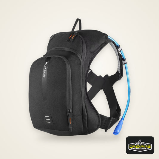 WEST BIKING 10L Ultralight Cycling Backpack Ergonomic Strap MTB Road Bicycle Bag With Water Bag Outdoor Hiking Climbing Bag