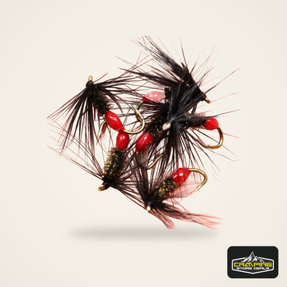 Wifreo Red Ant Wet Flies #12 (6 Pack)