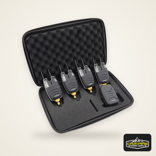 Wireless Bite Alarm Set with Receiver & Carry Case