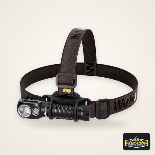 Wurkkos HD20 Headlamp 21700 Fishing Flashlight 2000 Lm Dual LED USB Reverse Charging Magnetic Tail Cap EDC Work & Camping