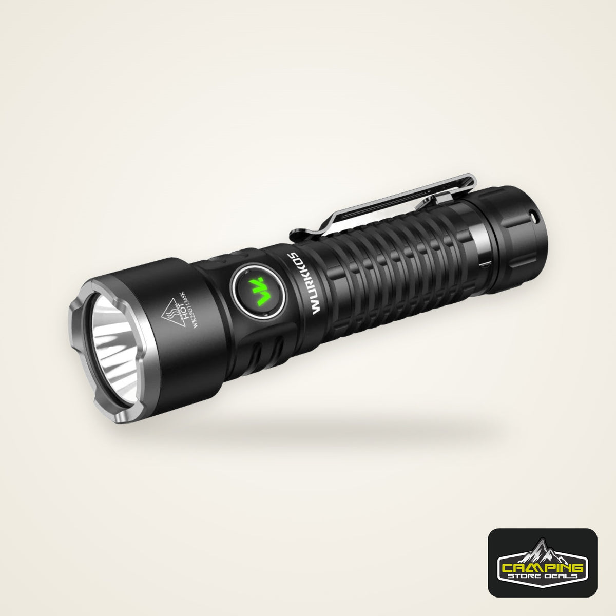 Wurkkos TS28 Tactical Flashlight 21700 Rechargeable 3200Lumens Portable Magnetic Tail Cap Flashlight IPX8 Waterproof Tail Switch