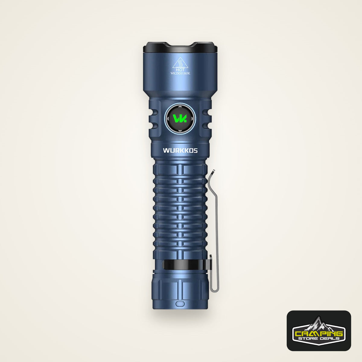 Wurkkos TS28 Tactical Flashlight 21700 Rechargeable 3200Lumens Portable Magnetic Tail Cap Flashlight IPX8 Waterproof Tail Switch