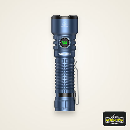 Wurkkos TS28 Tactical Flashlight 21700 Rechargeable 3200Lumens Portable Magnetic Tail Cap Flashlight IPX8 Waterproof Tail Switch