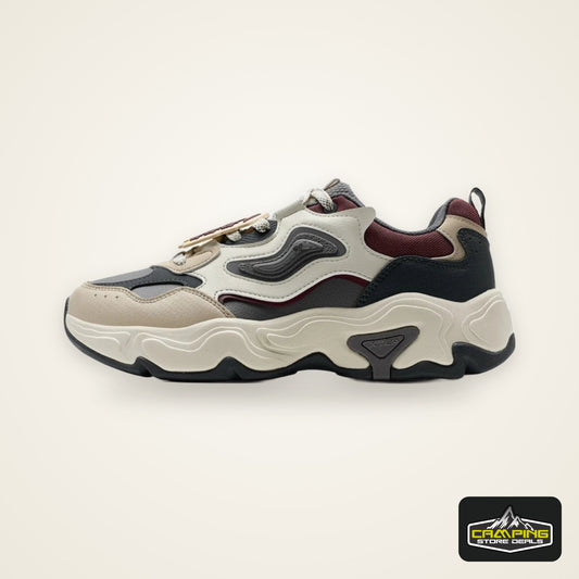 Xtep Star Trails 2.0 Men’s Casual Sneakers – Retro Thick Sole Low-Top Sports Shoes (2025 Collection)